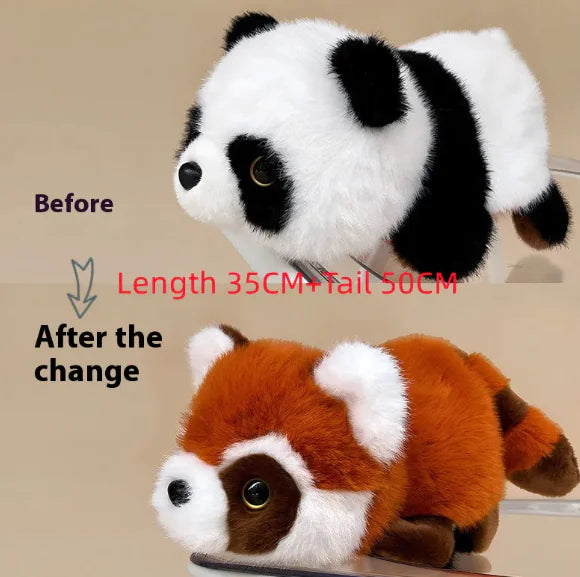 Plush Red Panda Doll Toy