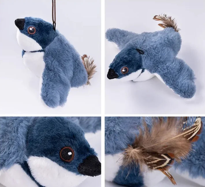 Interactive Flapping Bird Plush Toy