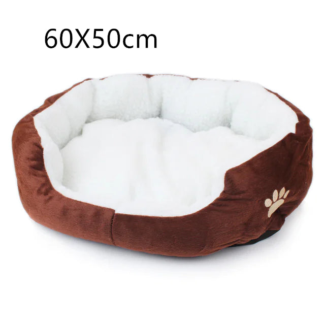 Washable Plush Pet Bed Mat