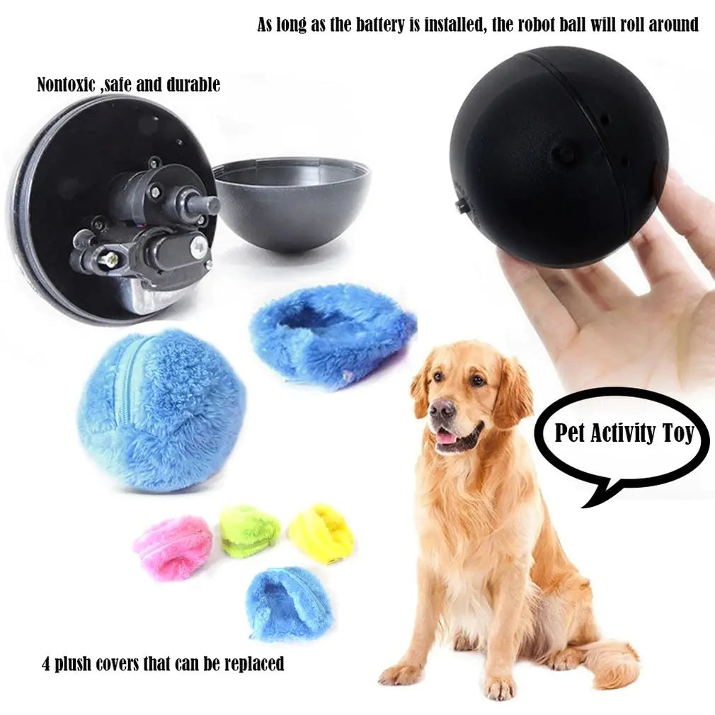 Electric Plush Ball for Pets