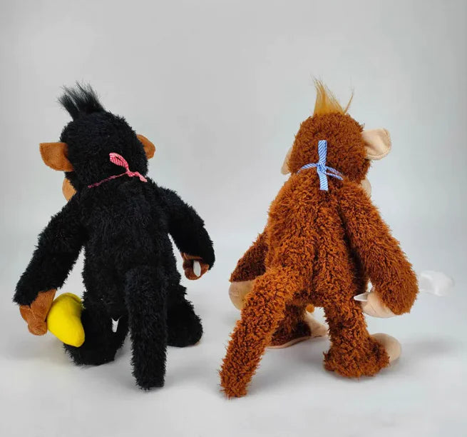 Magnetic Banana Monkey Plush
