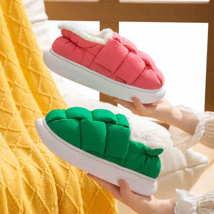 Women's Winter Plush Down Slippers