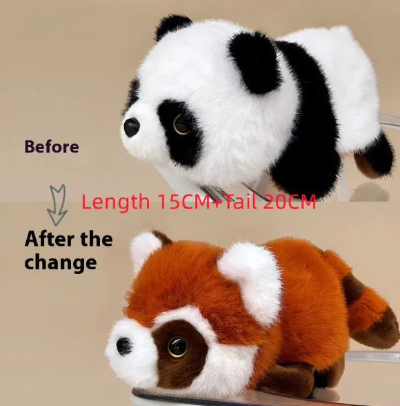 Plush Red Panda Doll Toy