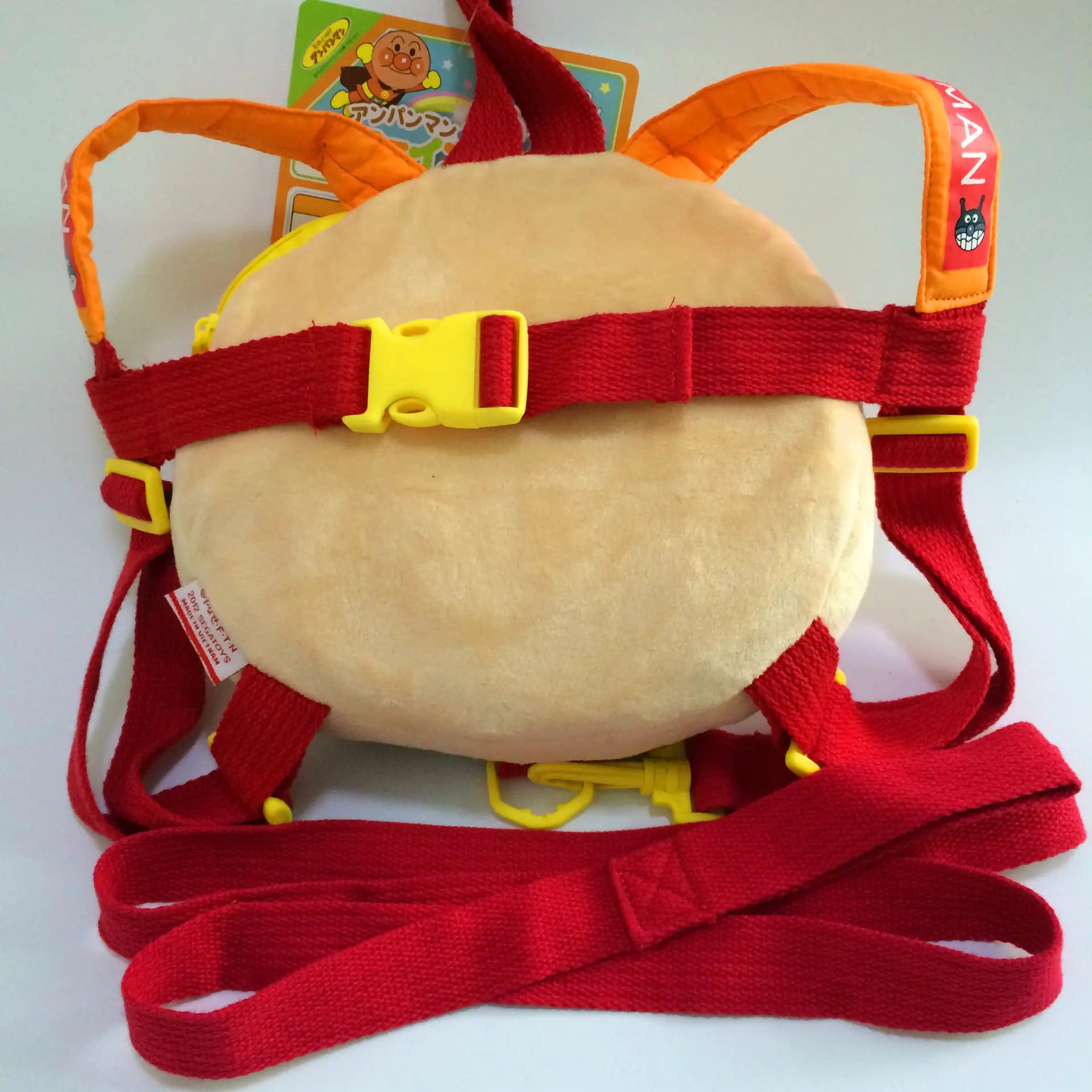 Anpanman Plush Backpack for Kids