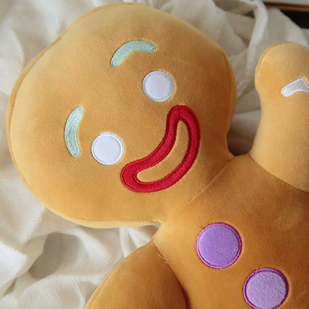 Gingerbread Man Plush Toy Pillow