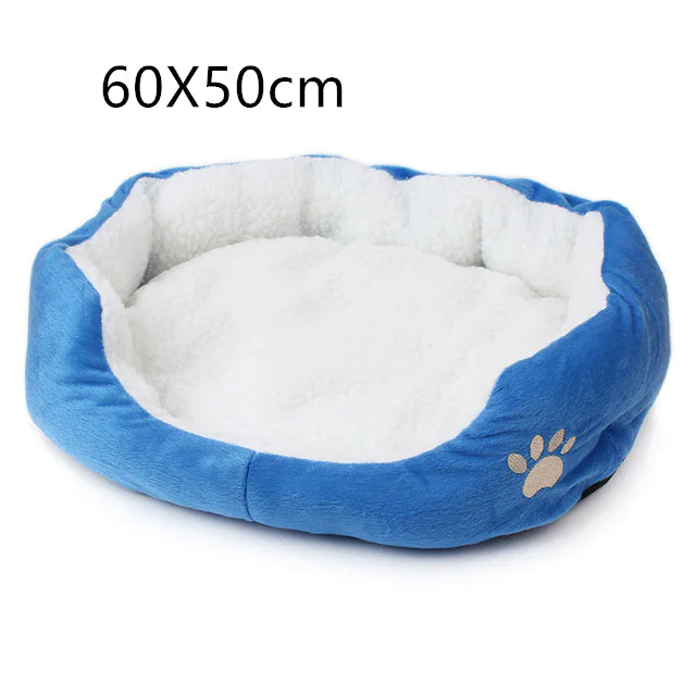 Washable Plush Pet Bed Mat