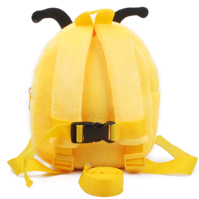 Cute Bee Plush Backpack for Kids