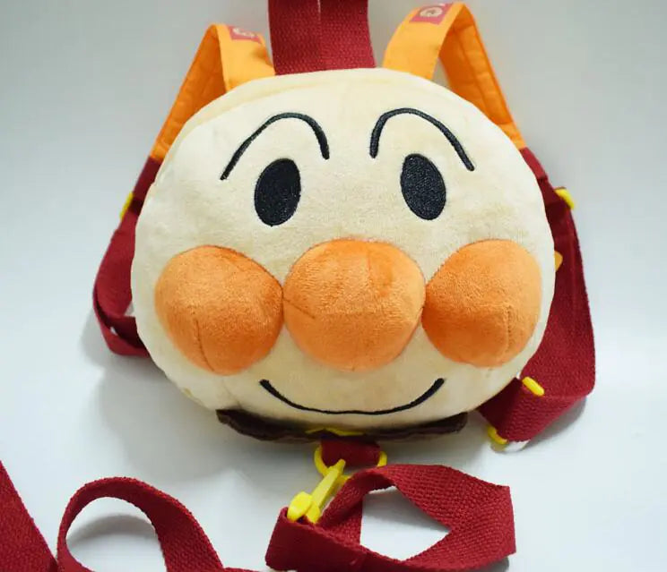 Anpanman Plush Backpack for Kids