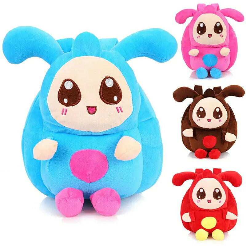 Children's Backpack with Plush Toy
