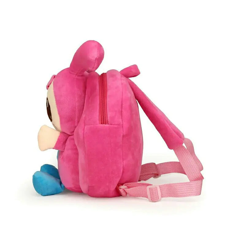 Children's Backpack with Plush Toy