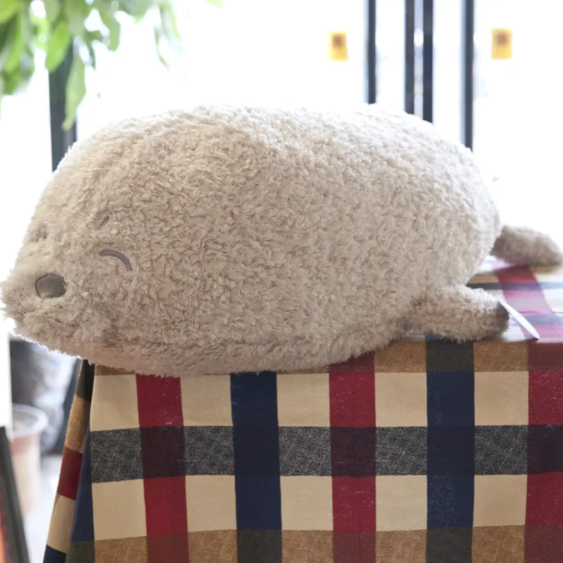 Adorable Seal Plush Pillow Doll