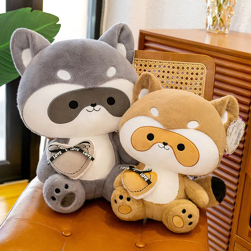 Cross-Border New Plush Raccoon Toy for Gifts