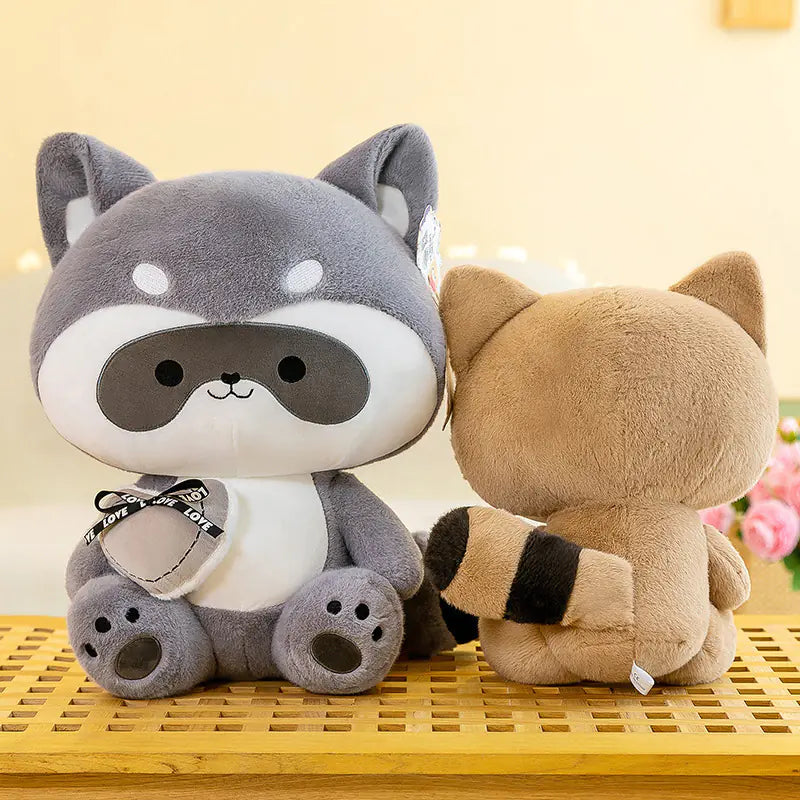 Cross-Border New Plush Raccoon Toy for Gifts