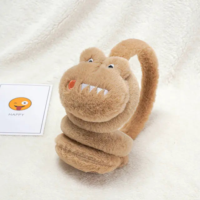 Children's Warm Plush Telescopic Earmuffs